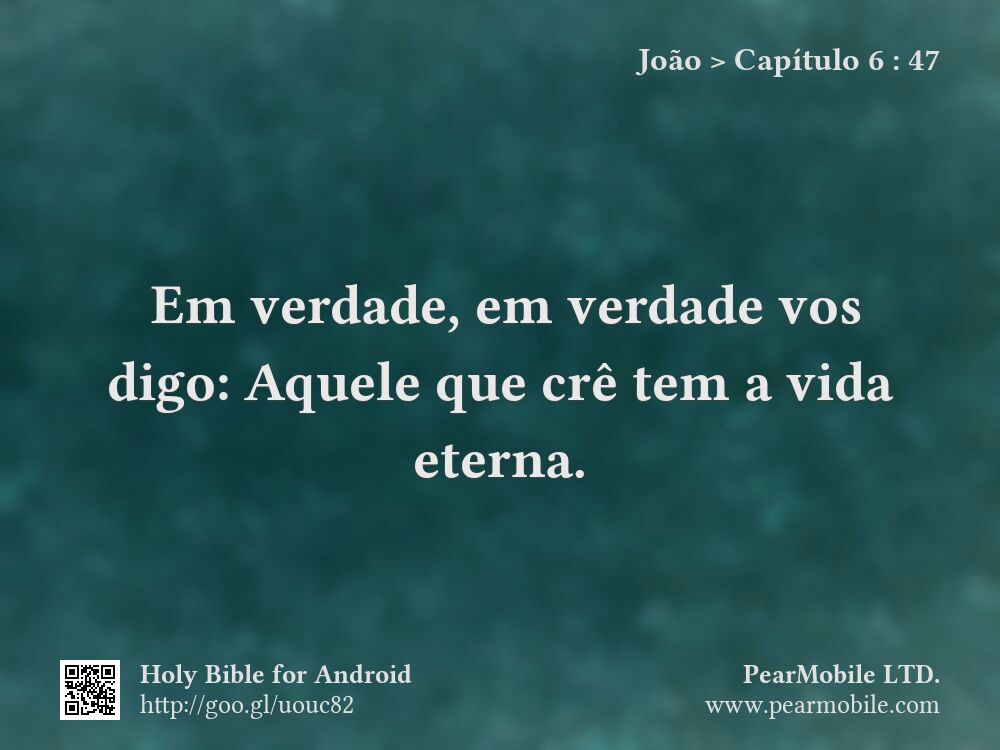 João, Capítulo 6:47